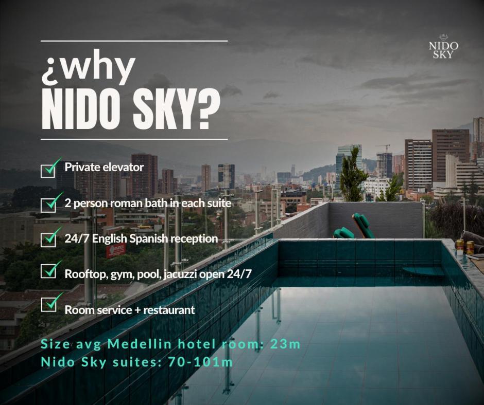 Nido Sky Aparthotel Medellin Ngoại thất bức ảnh